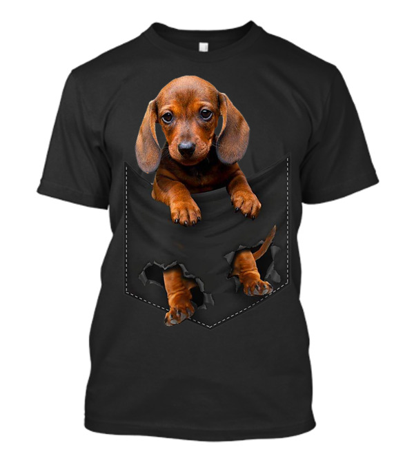 Dachshund In My Pocket Weiner Dog T-Shirt