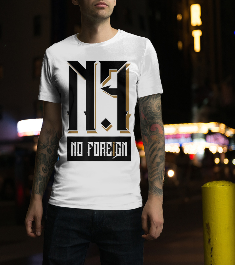 No Foreign Men And Women Indoor Outdoor Wear M9 T-Shirt
