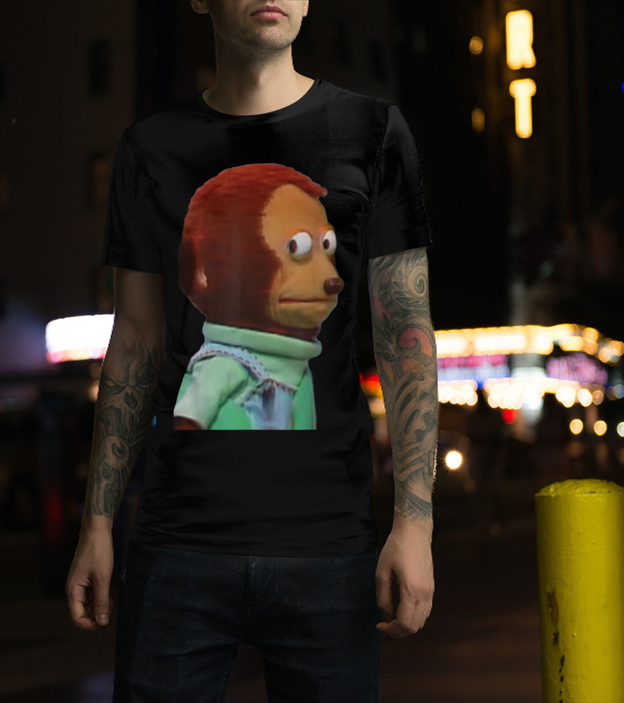 Solo Awkward Look Monkey Puppet Meme Expression T-Shirt