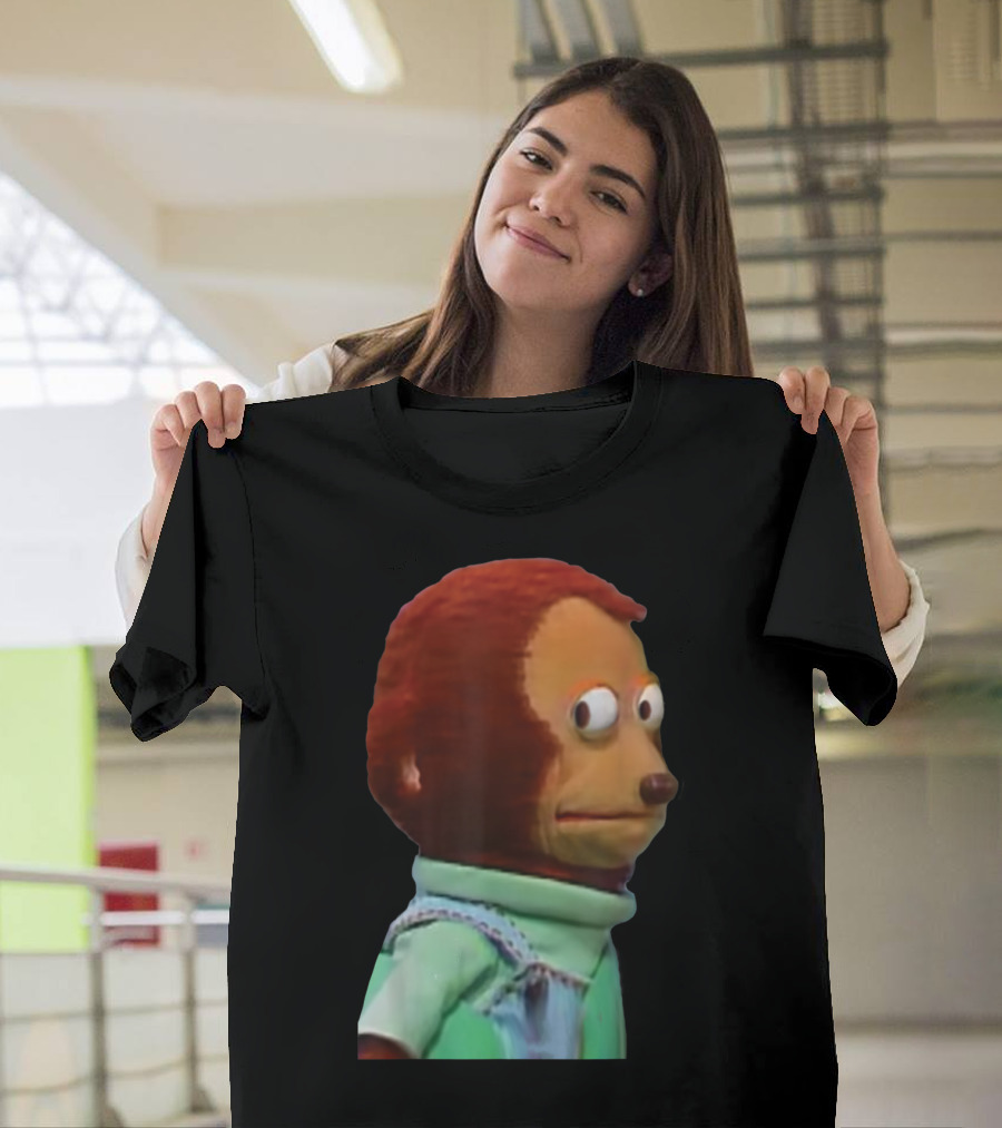 Solo Awkward Look Monkey Puppet Meme Expression T-Shirt