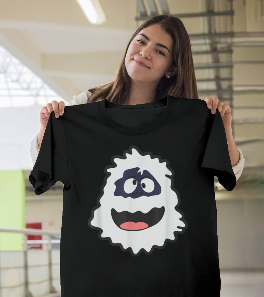 Abominable Snowman Bumble Face Funny Fun T-Shirt