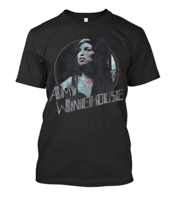 Amy Winehouse Vintage Circle T-Shirt