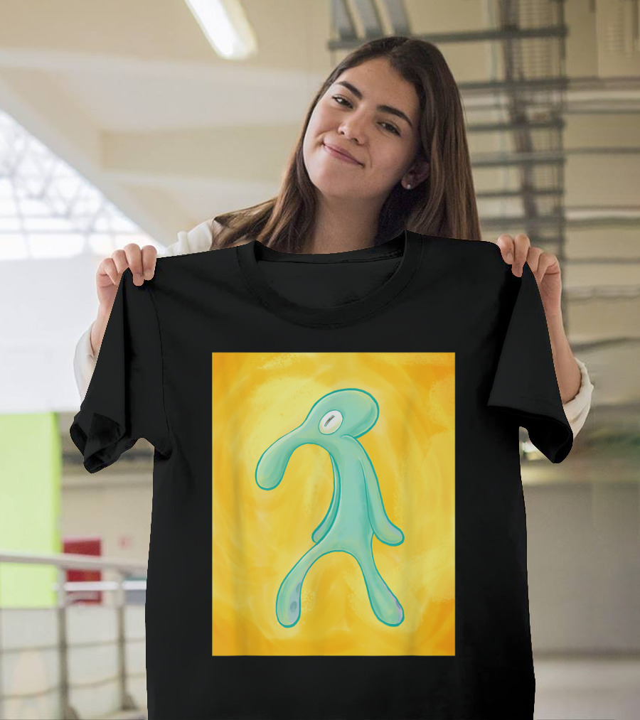 Bold And Brash Squidward Jellyfish Fields Aesthetic T-Shirt