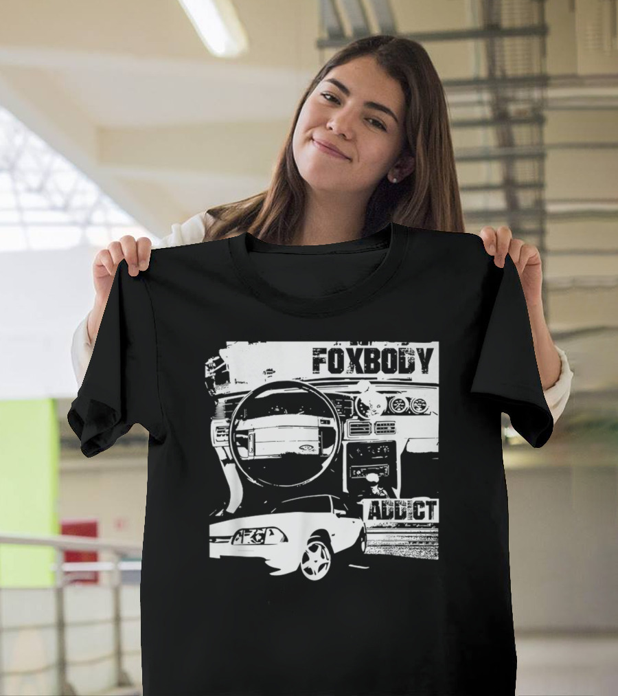 Foxbody Addict Mustang Dashboard T-Shirt