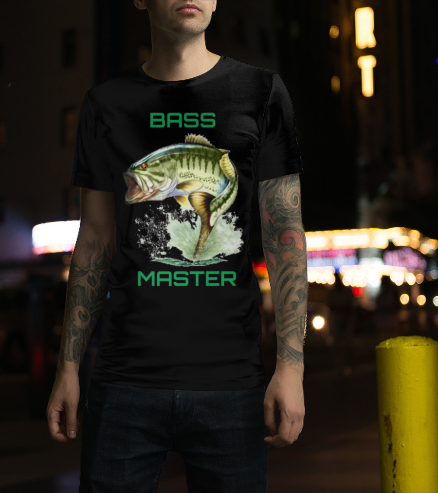 Bass Master Anglers Fishing Bass T-Shirt