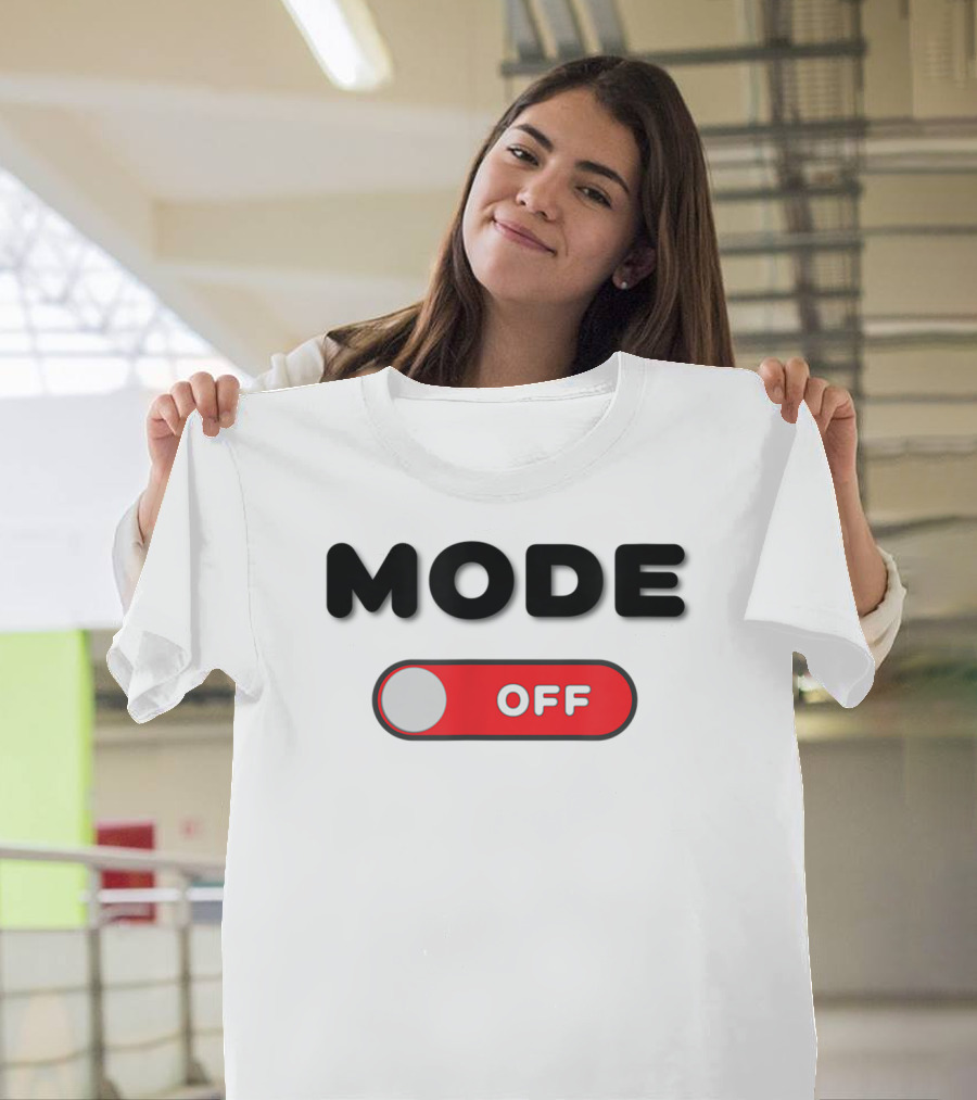 MODE OFF Red Toggle Switch T-Shirt