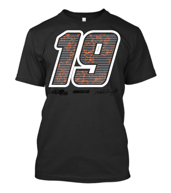 Nascar Martin Truex Jr Joe Gibbs Racing Number 19 Marble T-Shirt