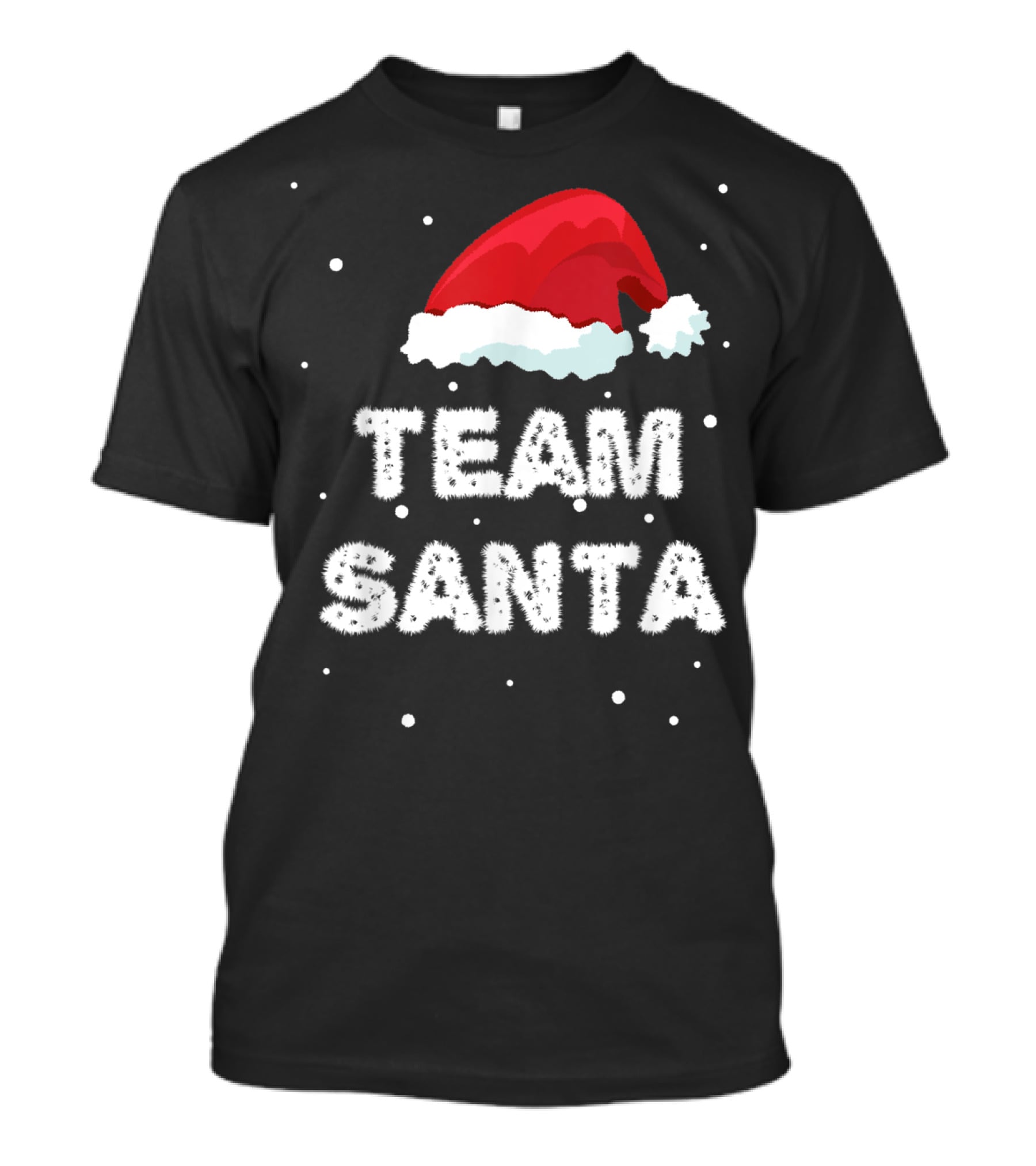 Team Santa Xmas Hat For Family Christmas T-Shirt