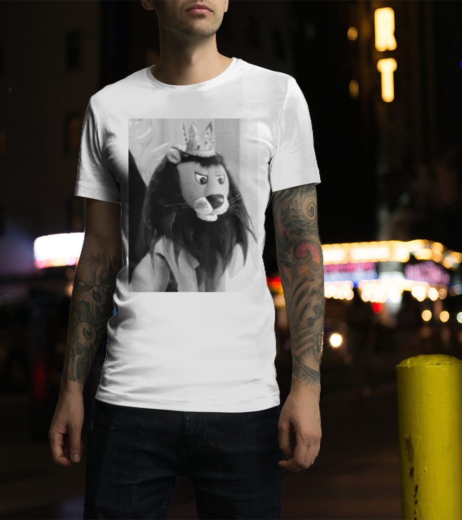 Christmas Special King Moonracer Lion Puppet Character T-Shirt