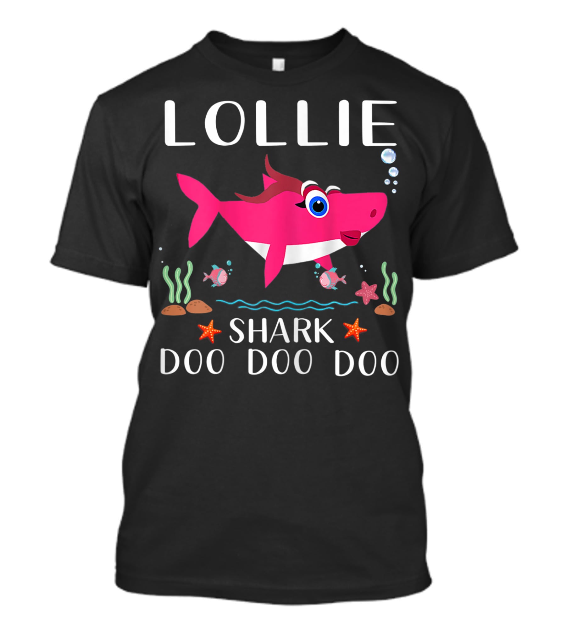 Lollie Shark Doo Doo Doo Grandma T-Shirt