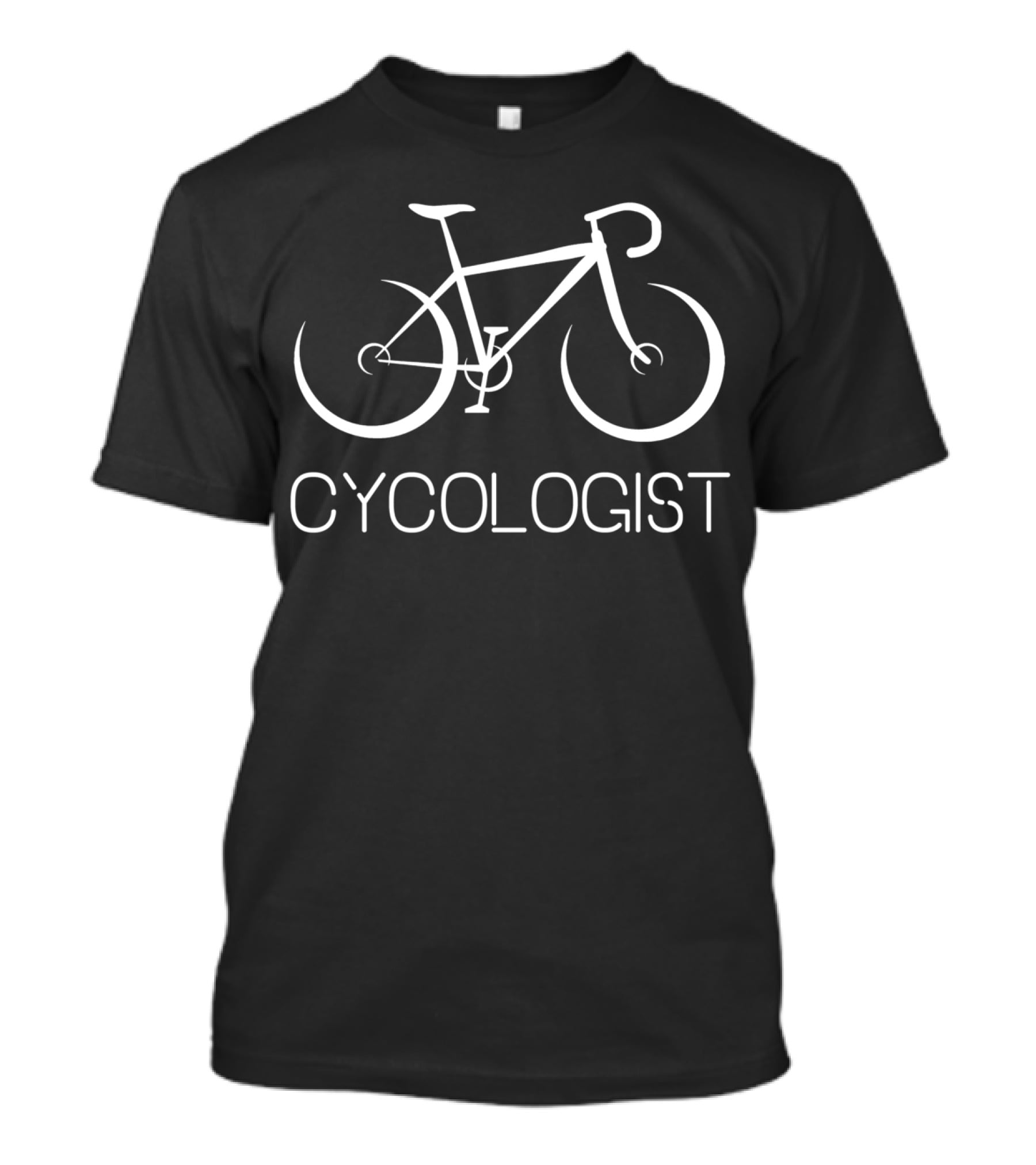 Cycologist Bicycle Cycling Enthusiast Psychology T-Shirt