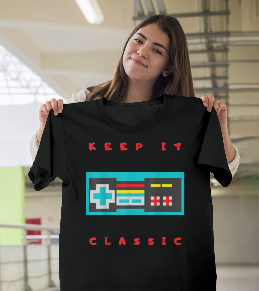 KEEP IT CLASSIC Retro Controller T-Shirt
