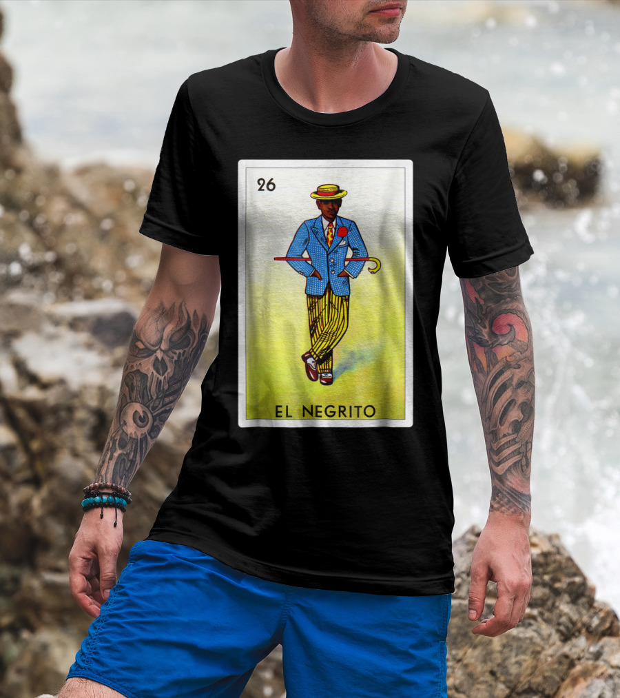 Lotería Card El Negrito 26 Classic Version T-Shirt