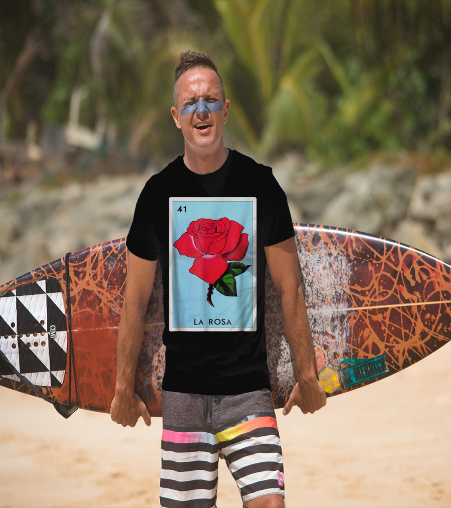 Loteria La Rosa Card 41 Classic Version T-Shirt