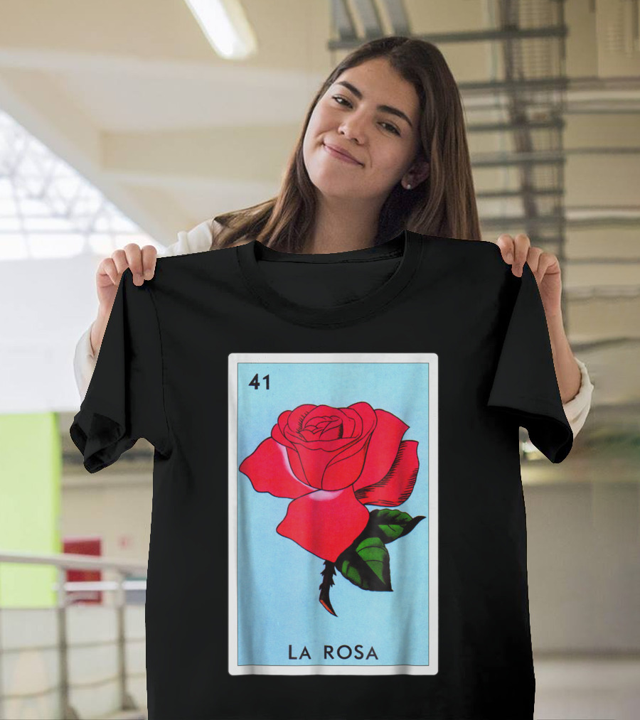 Loteria La Rosa Card 41 Classic Version T-Shirt