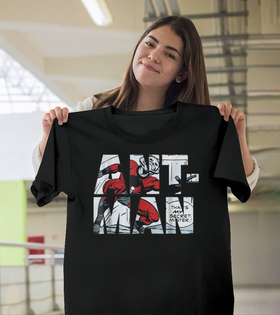 Marvel Antman Classic Comic That's My Secret Mister T-Shirt