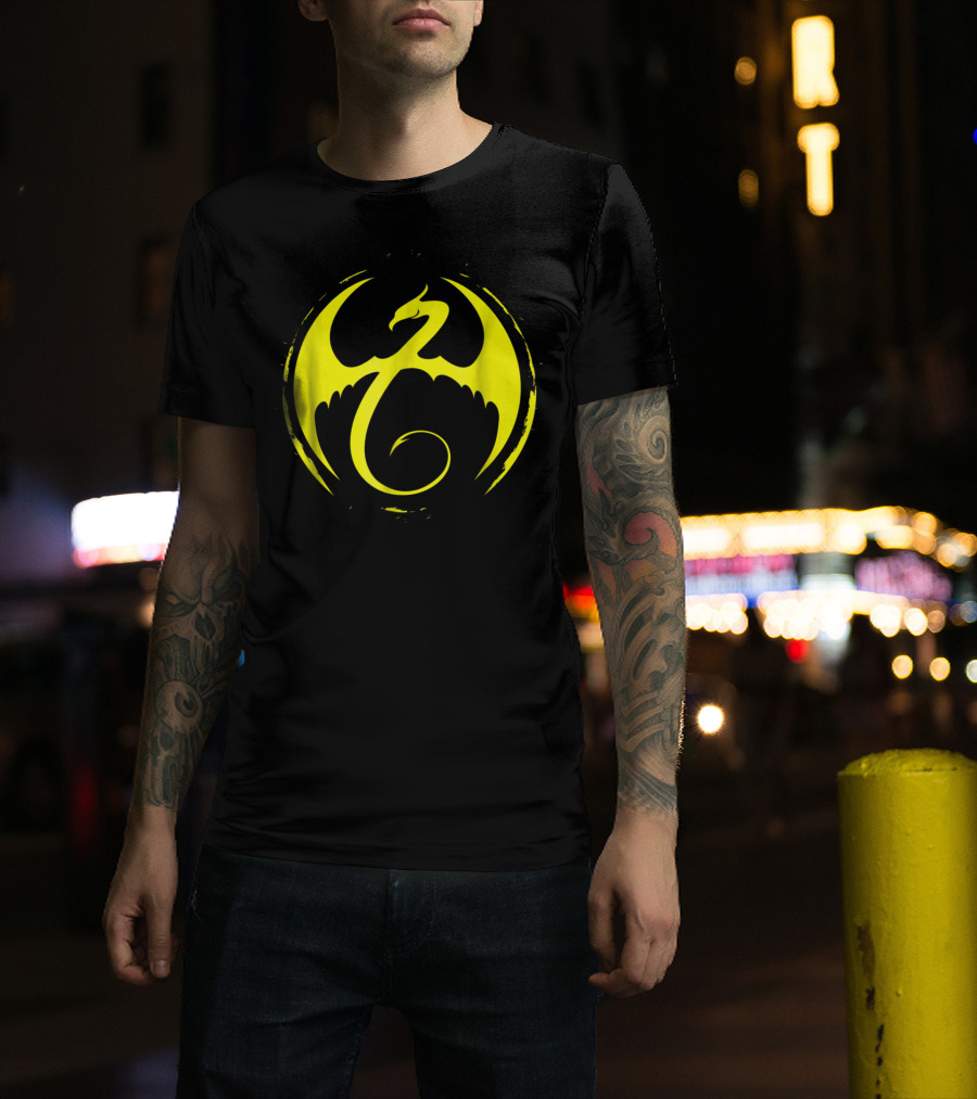 Iron Fist Classic Dragon Marvel T-Shirt