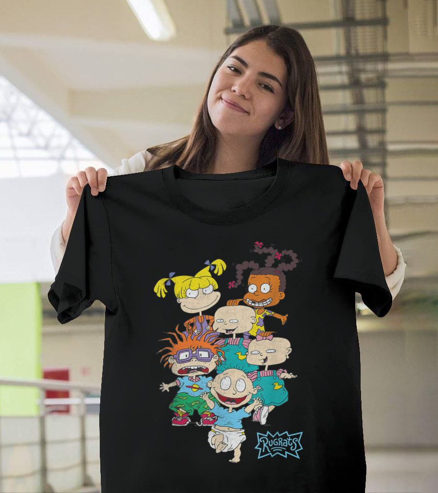 Rugrats Classic Characters Group Pose Nickelodeon T-Shirt