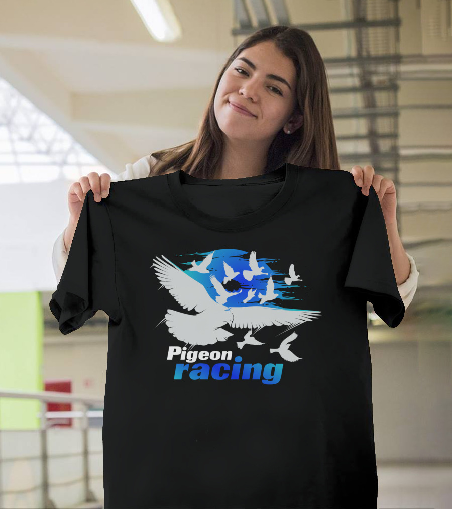 Pigeon Racing Classic Bird Flyers Racing T-Shirt
