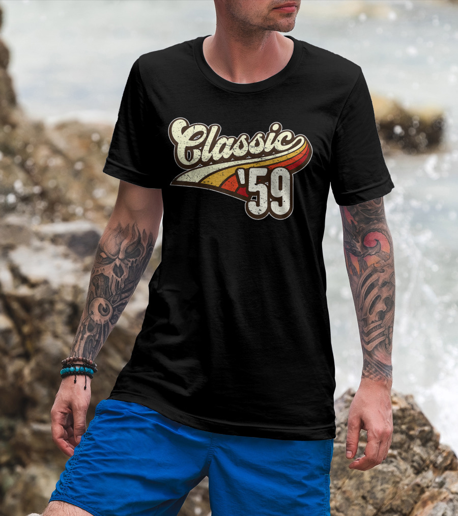 Classic '59 Retro Birthday T-Shirt