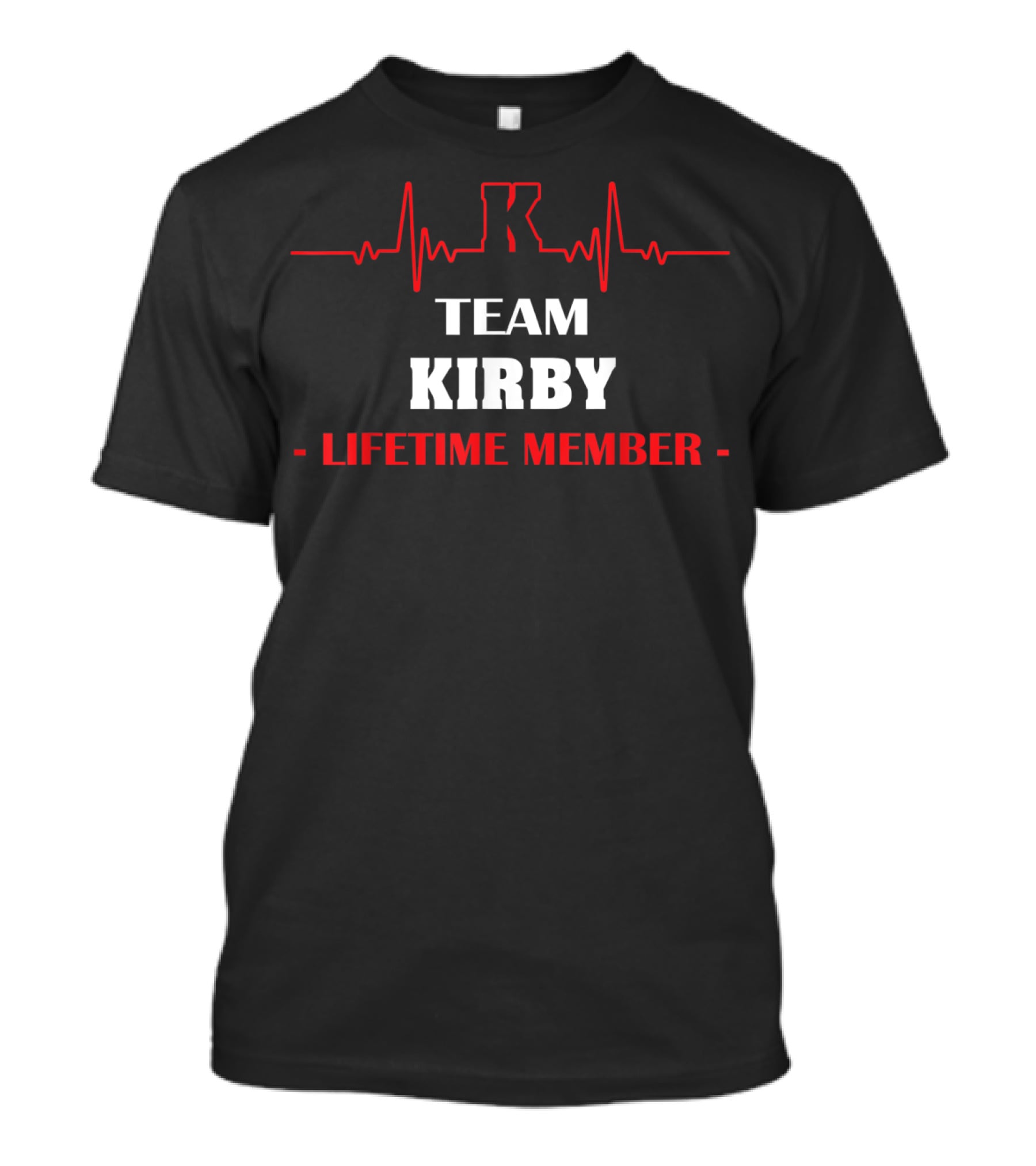 Team Kirby Lifetime Member Bloodline Recognition T-Shirt