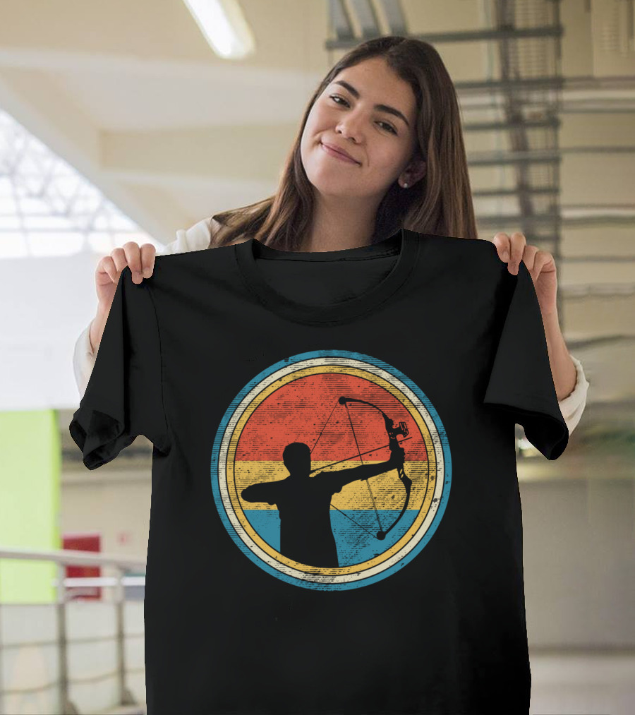 Vintage Distressed Archery Bow T-Shirt
