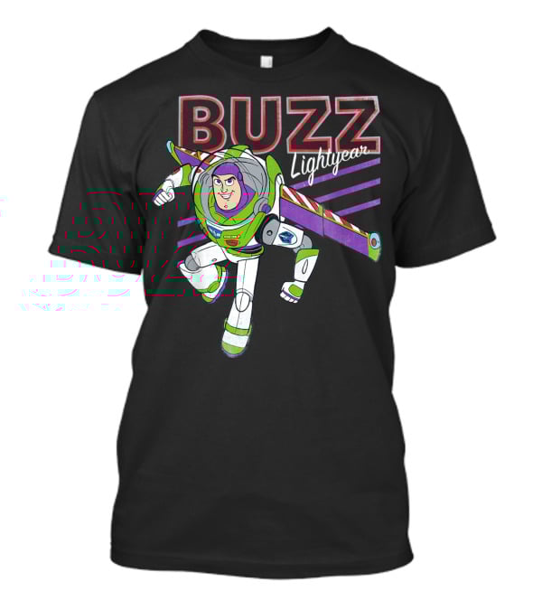 Buzz Lightyear Disney Pixar Toy Story 4 Classic Retro Look T-Shirt
