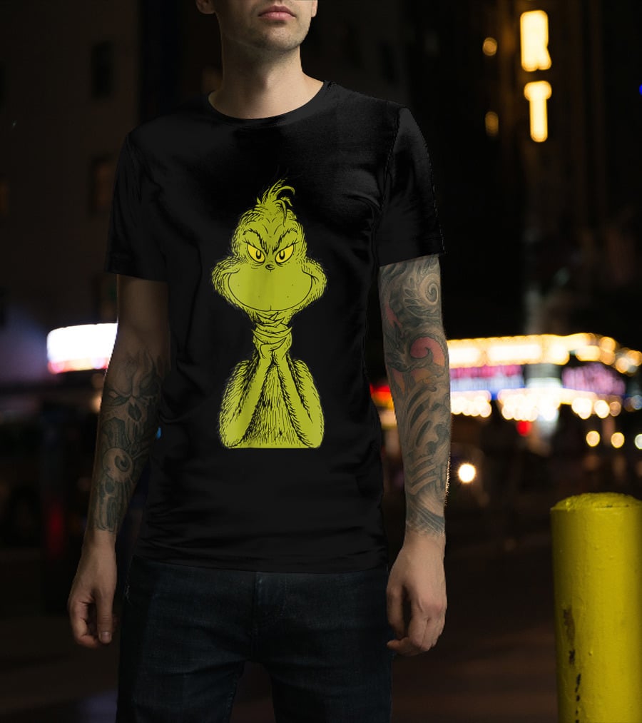 Dr Seuss Grinch Classic Sly Grinch T-Shirt