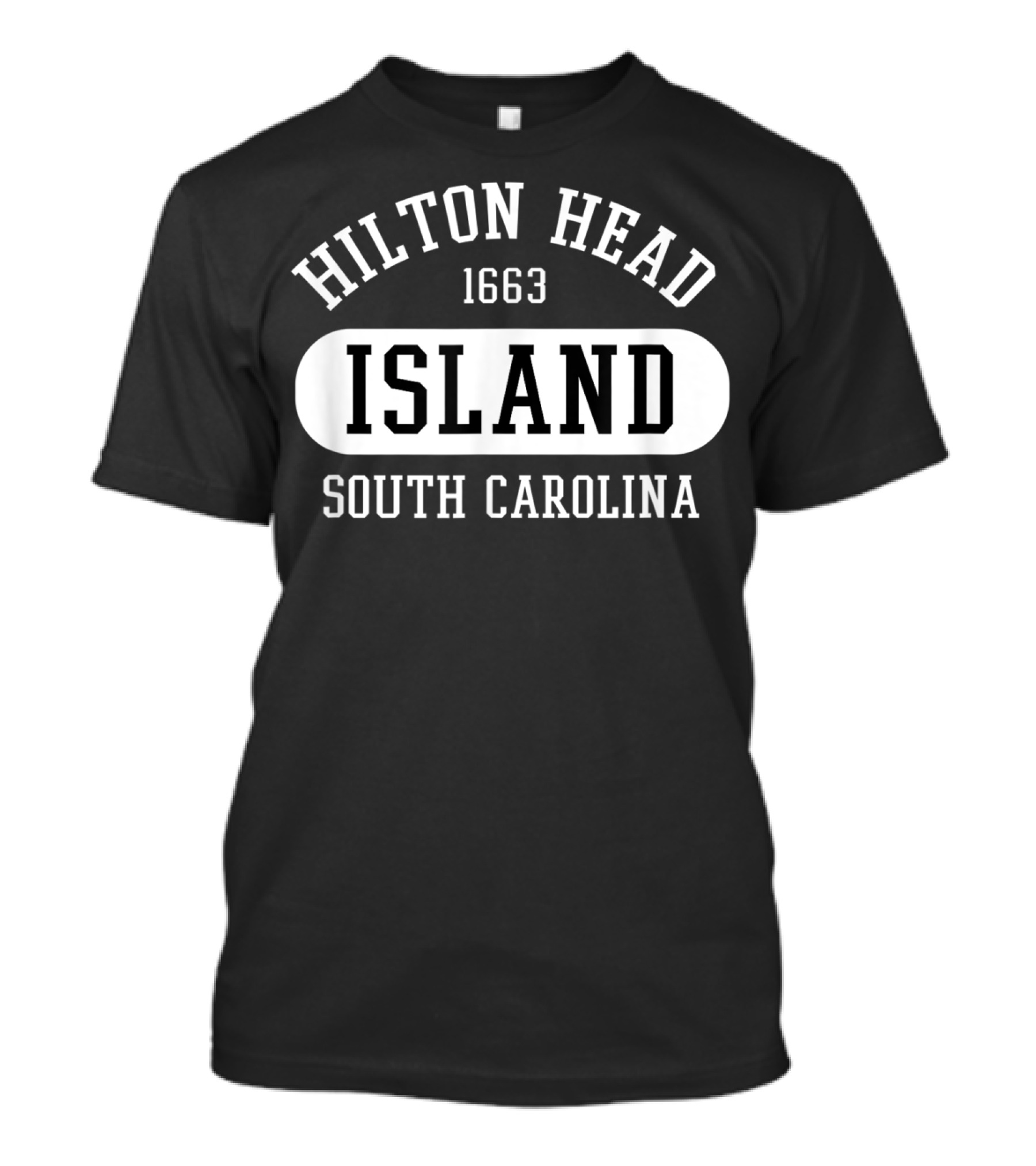 Hilton Head Island 1663 South Carolina Classic College T-Shirt