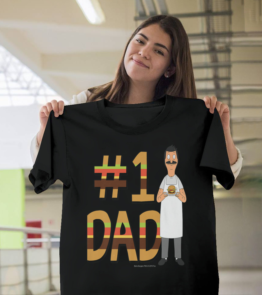 Bob's Burgers Bob Belcher #1 Dad Burger T-Shirt