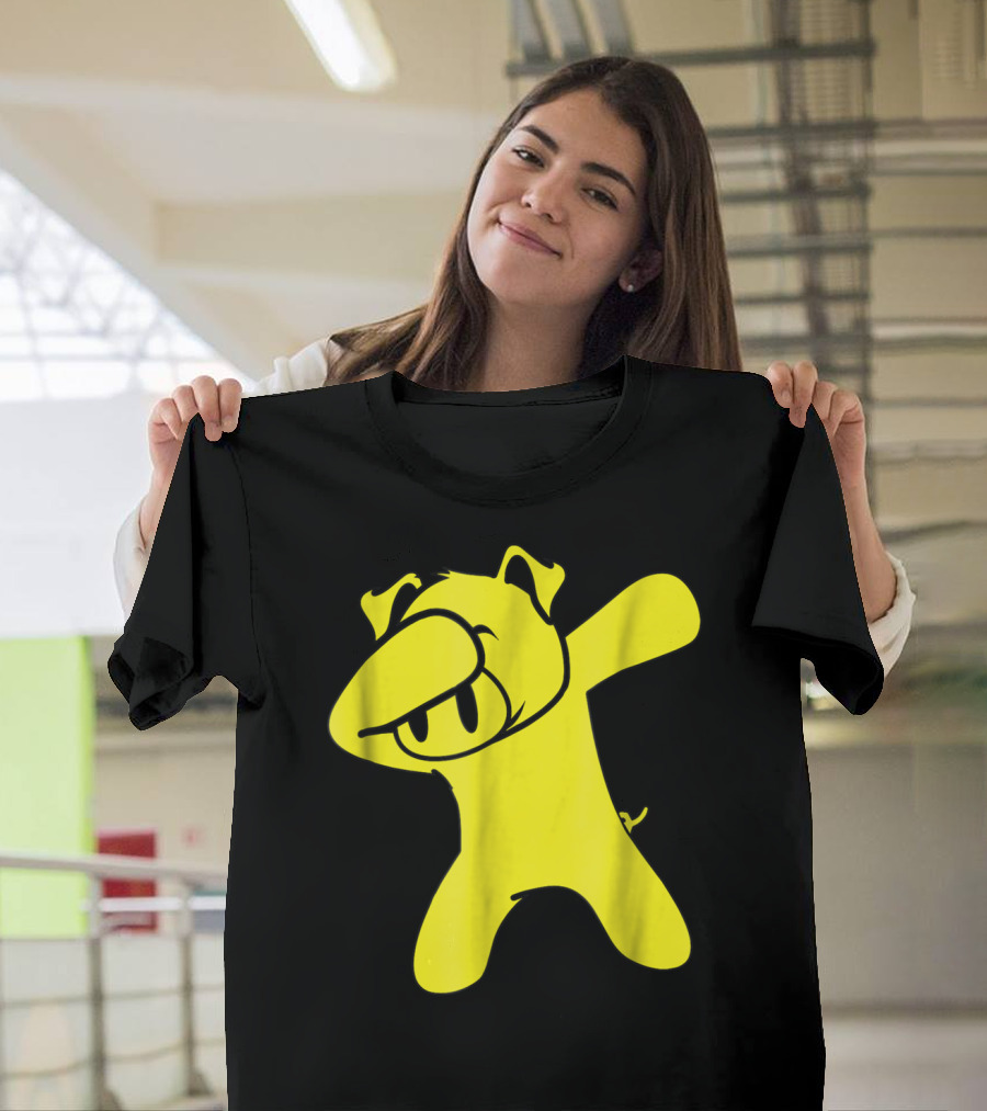 Dabbing Yellow Pig Costume Funny Dab Iconic Dance Move T-Shirt