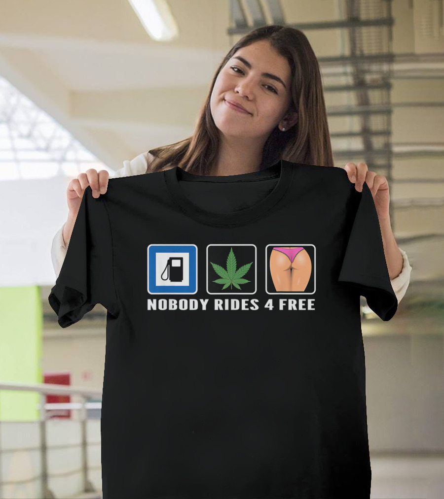 Grass Gas Ass Nobody Rides 4 Free Car Guy T-Shirt