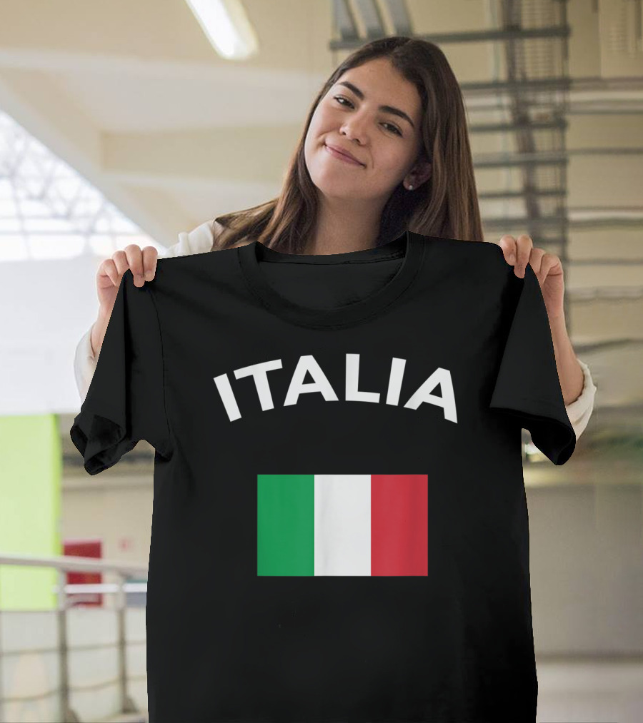 Italia Italian Flag Tricolore Italy Classic T-Shirt