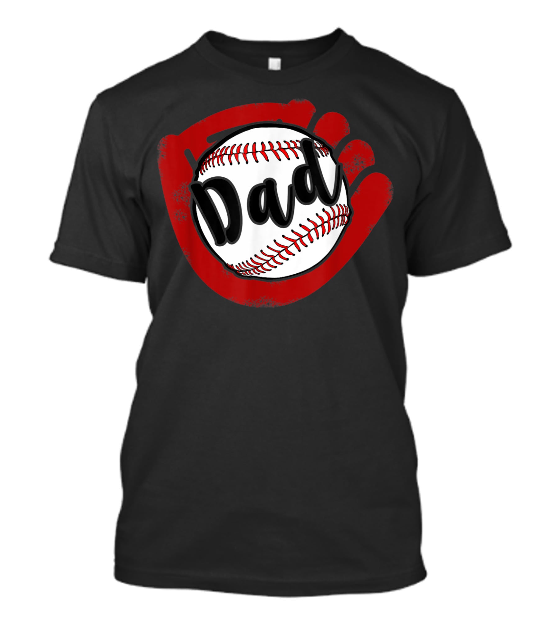 Dad Baseball Softball Glove T-Shirt