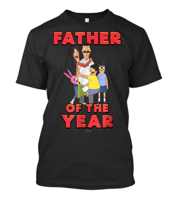 Bob's Burgers Father Of The Year Family Hug Group T-Shirt