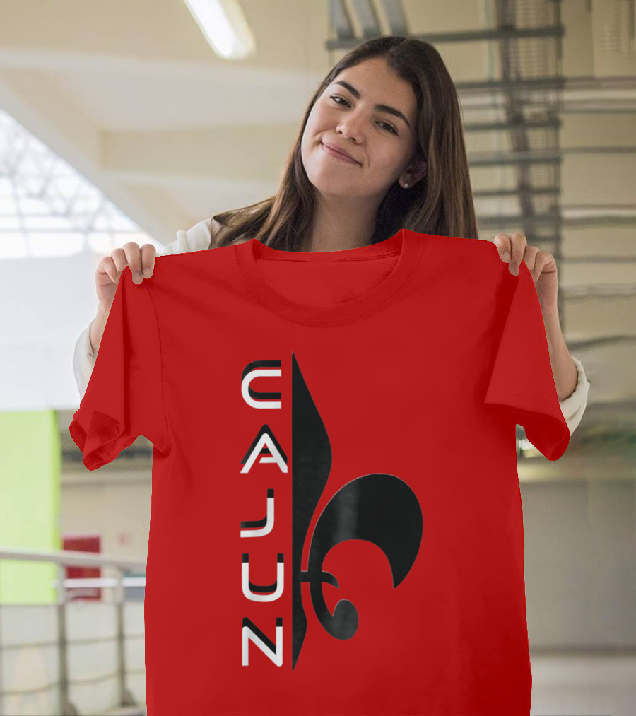 Cajun Fleur De Lis Louisiana Cajun Pride T-Shirt