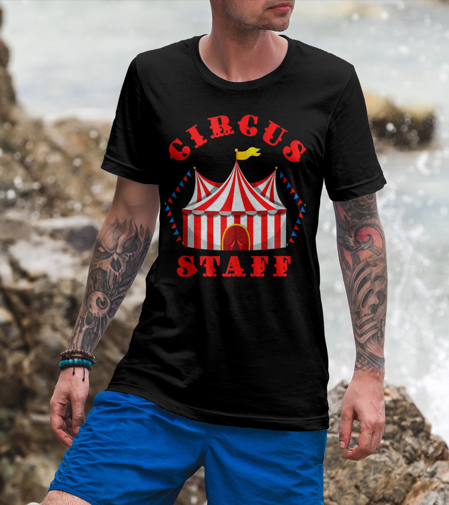 Circus Event Staff Carnival Tent Party T-Shirt