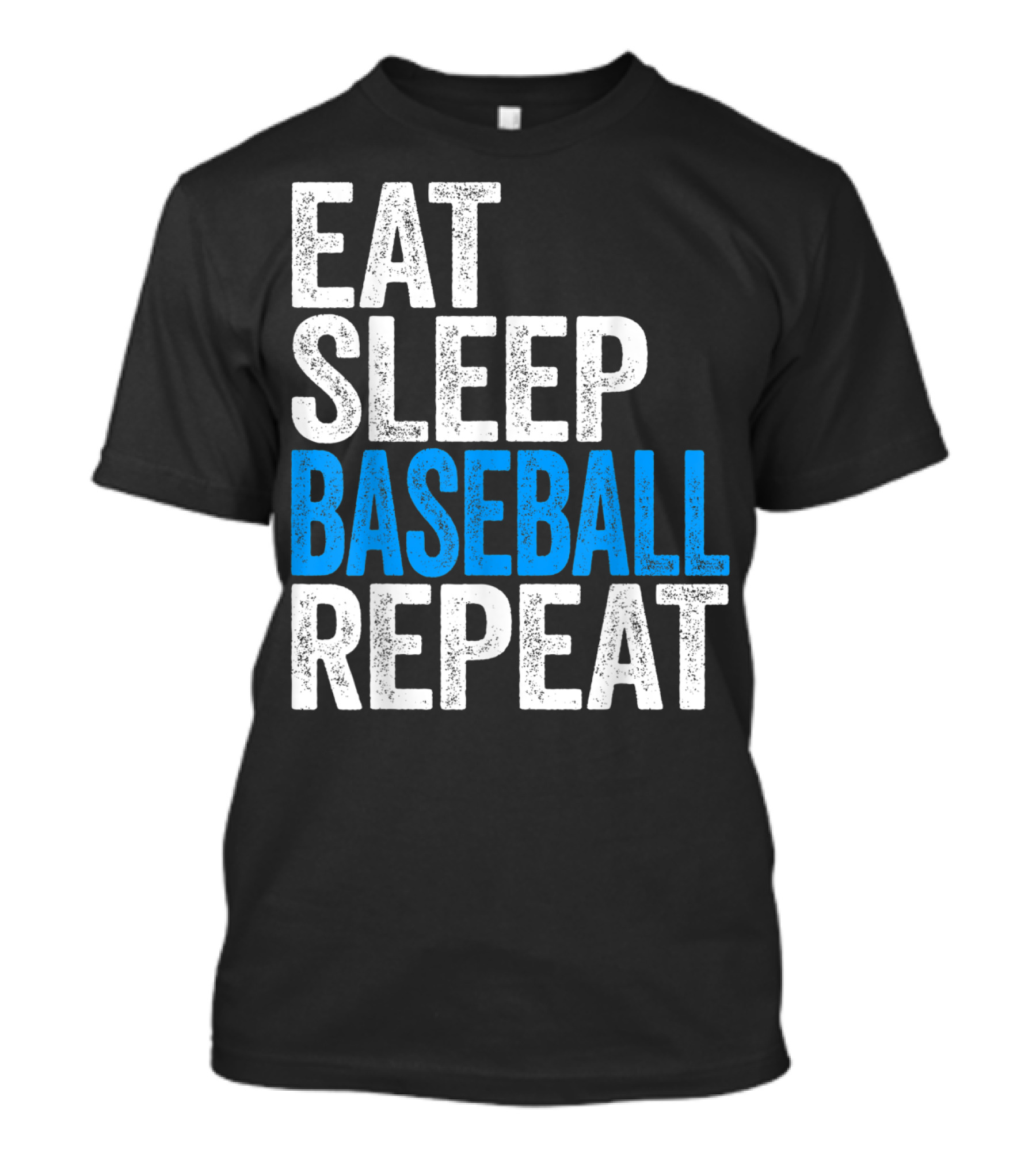Eat Sleep Baseball Repeat Classic Sports Routine T-Shirt