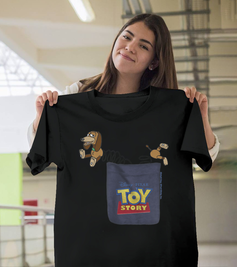 Toy Story Slinky Dog Disney Pixar Pocket T-Shirt