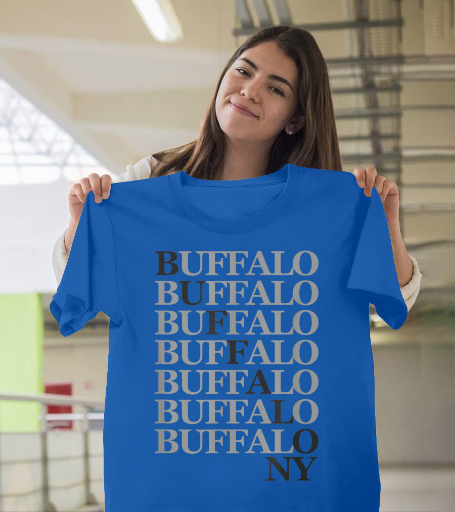 Buffalo Buffalo Buffalo Buffalo Buffalo Buffalo Buffalo NY T-Shirt