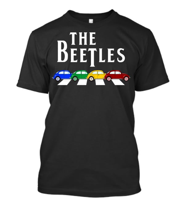 Classic Car Lover Beetle Vintage Car Beetle Abbey Road T-Shirt