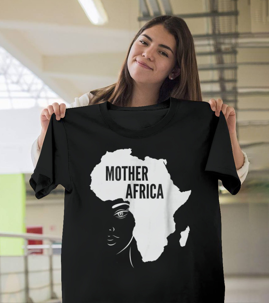 Mother Africa Black Queen Afrocentric Pride T-Shirt