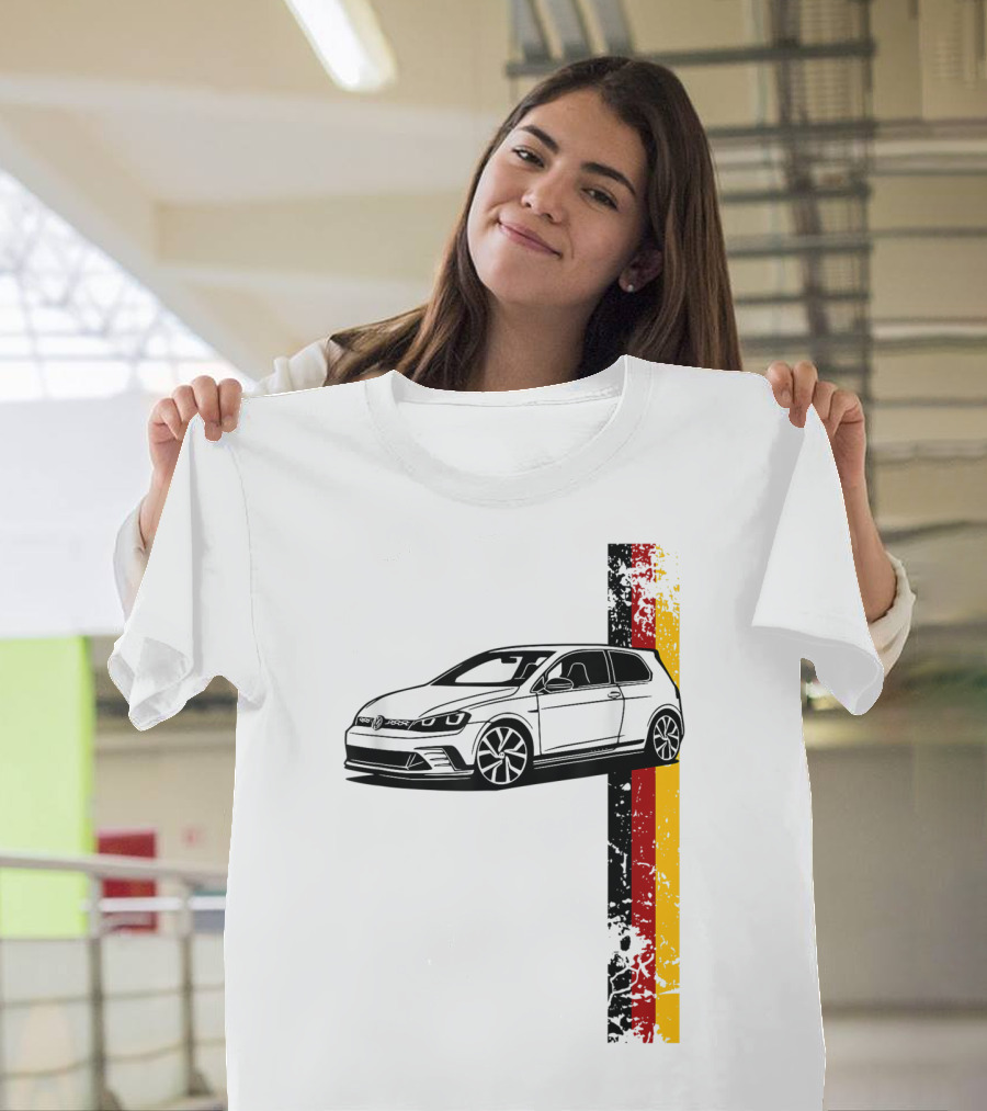 R Gt I German Car Germany Sport Racing Tuning Automotive Enthusiast T-Shirt