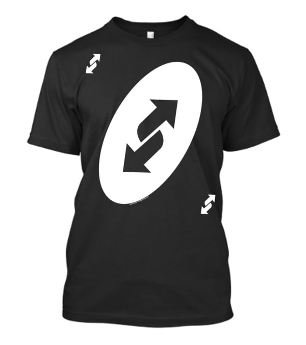 Uno Reverse Card Symbol T-Shirt
