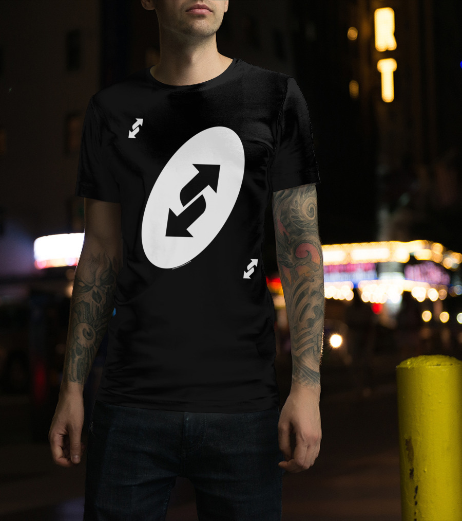 Uno Reverse Card Symbol T-Shirt