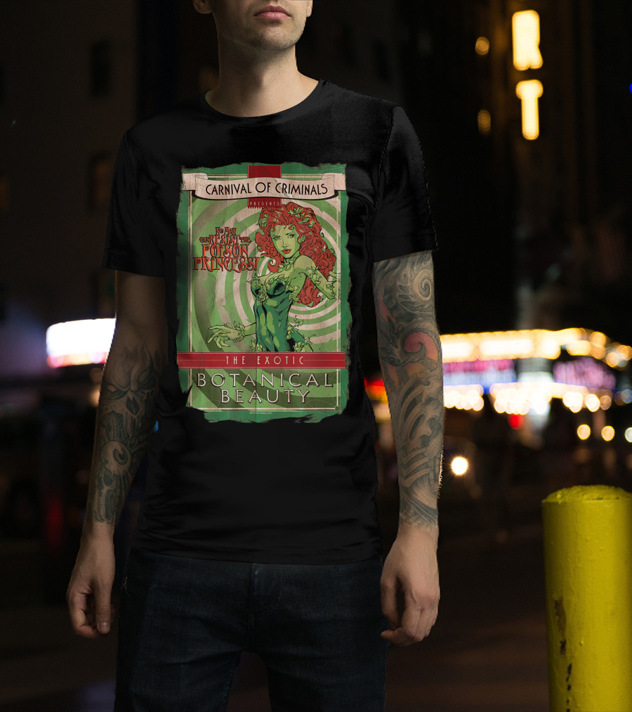 Carnival Of Criminals Presents No Man Can Resist The Poison Princess The Exotic Botanical Beauty T-Shirt