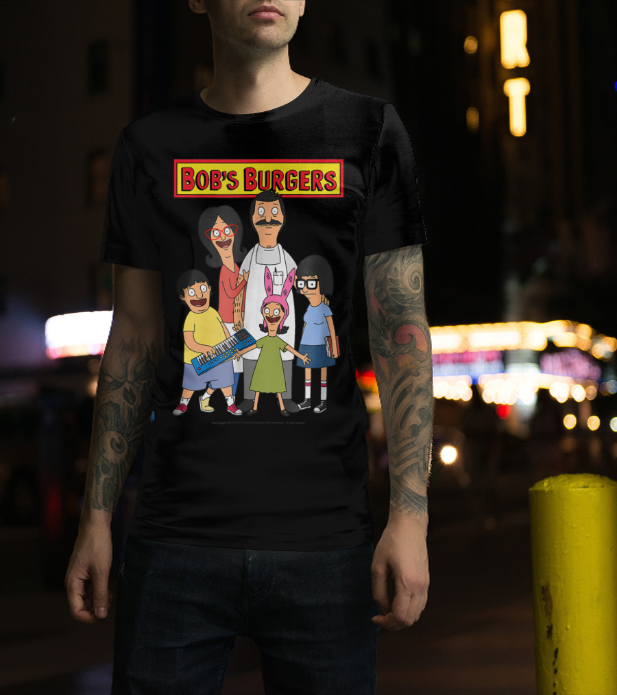 Bob's Burgers Family Group T-Shirt
