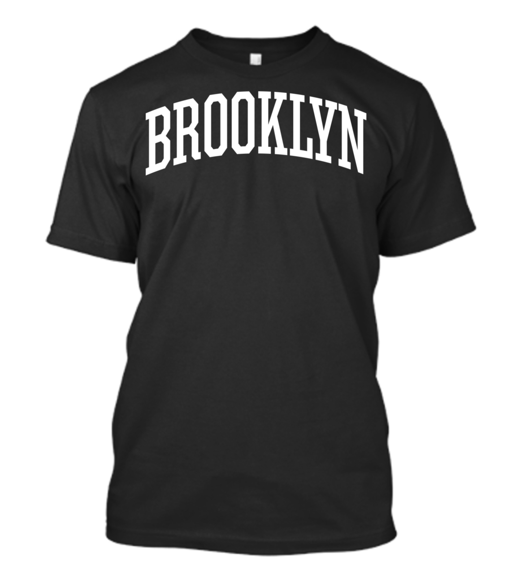 Brooklyn New York City NYC Arch Text T-Shirt