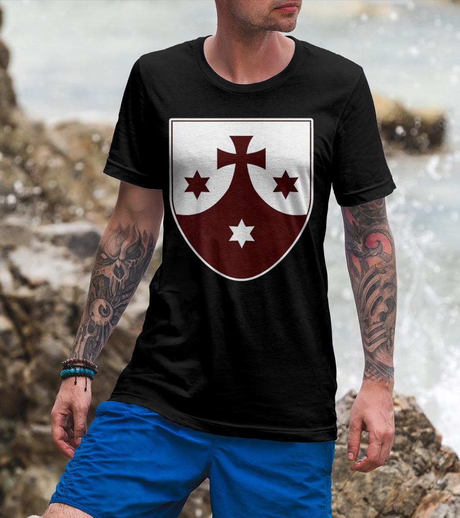 Carmelite Order Emblem Shield T-Shirt
