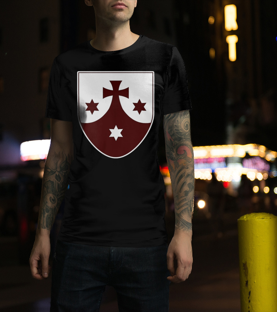 Carmelite Order Emblem Shield T-Shirt